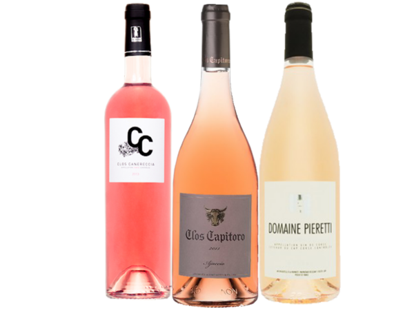 Coffret rosé vins corses - Livraison de vins de vins d'exception à domicile