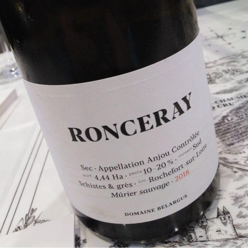 Domaine Belargus - Ronceray - Appellation Anjou Contrôlée