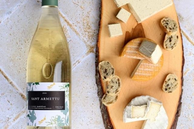 fromages vegans et vins bios