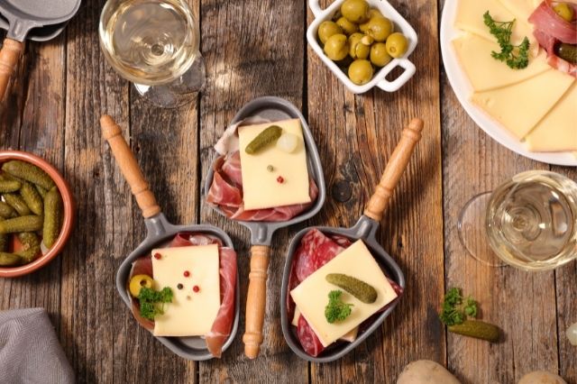 Les accords raclette et vins